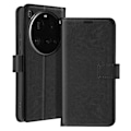 Miniatyrbillede 1 af 5: Etui til Xiaomi 15 Ultra Klap Wallet Støtte Mayaxess Sort Svart