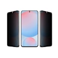 Miniatyrbild 1 av 3: Härdat glas 2.5D för Galaxy S24 Plus / S25 Plus Privacy Ultra Resistenta Eiger Svart transparent Svart