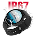 Miniatyrbillede 4 af 5: Bluetooth Vandafvisende Smartwatch IP67 Maxlife Sort Svart