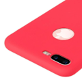 Miniatyrbillede 4 af 4: Coque - Forcell - iPhone 7 Plus/iPhone 8 Plus - Soft Touch - Silikone Gel - Rød Röd