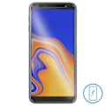 Pikkukuva 4 / 4: Suojakalvo - AVIZAR - Galaxy J6 Plus - Joustava - Läpinäkyvä - Naarmuuntumaton Transparent, vit