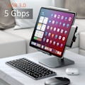 Miniatyrbillede 4 af 4: USB C Hub - Satechi - HDMI, USB, USB-C 60W - Aluminiumdesign - Kompakt og let - 5 porte