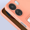 Pikkukuva 4 / 6: Kotelo Xiaomi Redmi 13C:lle - AVIZAR - Pehmeä - Puuterivaaleanpunainen - Integroitu korttiteline - Jäljentymätön Rosa