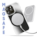 Pikkukuva 3 / 6: MagSafe-kotelo iPhone 13 Pro: Taustalasi Värillä Hopea Grå