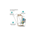 Pikkukuva 5 / 5: BigBen Connectedin suojalasi Honor 200 Lite läpinäkyvä + SmartFrame Transparent