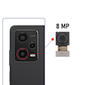 Pikkukuva 3 / 4: Takakamera 8MP - AVIZAR - Redmi Note 12 Pro/Pro Plus/12T - Musta - Sisäisesti liitetty kaapeli Svart