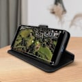 Miniatyrbillede 4 af 4: Beskyttelsesmuffe - AVIZAR - Xiaomi Mi 11 Lite - Sort - Kortholderfunktion - Video-støtte Svart