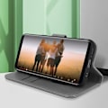 Miniatyrbild 3 av 5: Samsung Galaxy S8 Fodral - AVIZAR - Plånboksfodral - Videostödfunktion - Grå grå