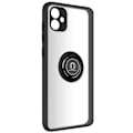 Pikkukuva 2 / 4: Tukikotelo yhteensopiva Samsung Galaxy A04e Black Case Ringin kanssa Svart