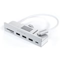 Miniatyrbild 1 av 6: Hub iMac 24'' USB C till USB C, 3 USB, SD / Micro-SD-kort Satechi Silver