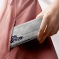 Pikkukuva 4 / 6: Suojakuori Samsung Galaxy S24 Ultra Flip -korttikotelolle Eco-nahkainen Nappa Grey Grå