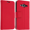 Miniatyrbillede 2 af 4: Etui Portefeuille - Avizar - Samsung Galaxy Core Prime - Rød - Simili-læder - Støttefunktion Röd