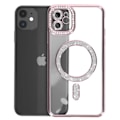 Pikkukuva 2 / 6: Timanttikotelo iPhone 11:lle - AVIZAR - tekojalokivi Contour - Vaaleanpunainen - Synteettinen - Mixed Rosa