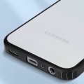 Miniatyrbillede 4 af 6: Taske til Samsung A25 5G stive forstærkede hjørner Stødsikker frostet ryg Hvid / Sort
