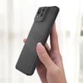 Pikkukuva 3 / 5: Kotelo Asus Zenfone 11 Ultralle - AVIZAR - Silikoni - Mattapinta - Musta Svart