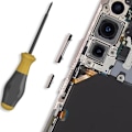 Pikkukuva 4 / 4: Virta- ja äänenvoimakkuuspainike Samsung Galaxy S22 ja S22 Plus - AVIZAR - Vaaleanpunainen - Laadukas varaosa Rosa
