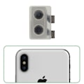 Miniatyrbillede 3 af 4: Bagkamera - RELIFE - iPhone X - Sort - Erstatningshovedsensor - Impeccable kvalitet Svart