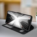 Pikkukuva 3 / 4: Etui Folio - AVIZAR - Huawei P30 - Kaksoisikkuna - Tukitoiminto - Musta Svart