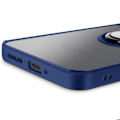 Miniatyrbillede 5 af 5: Coque til Oppo Reno 13 Pro med magnetisk ring, gennemskinnelig natblå bagcover Blå