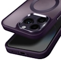 Miniatyrbillede 2 af 6: Coque MagSafe til iPhone 14 Pro Mat Frostet Bag Kontur Lilla Lila