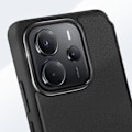 Pikkukuva 4 / 6: Xiaomi Redmi Note 14 4G - Lompakko korttipaikalla ja hihnalla, Made for Xiaomi, Musta Svart