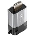 Pikkukuva 2 / 4: HDMI uros-VGA naaras -videosovitin 1080p resoluutio XO harmaa