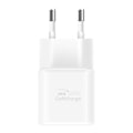 Miniatyrbillede 2 af 5: USB C oplader - SWISSTEN - 35W - Quick Charge 4.0 - Dobbelt udgang - Integreret sikkerhed Vit