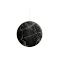 Pikkukuva 1 / 3: Langaton Qi-latauslaite älypuhelimille/AirPods 10W Thunder Marble-malli IDEAL OF SWEDEN Musta Svart