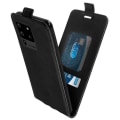 Pikkukuva 2 / 4: Kotelo Samsung Galaxy S20 Ultra Vertical Flip Protection Card -kotelolle, musta