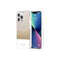 Miniatyrbillede 3 af 3: Kate Spade Gold Glitter Block etui til iPhone 13 Pro Vit
