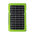 Miniatyrbild 1 av 4: 21W hopfällbar bärbar och vattentät solladdare USB och USB C-port Swissten Lime Green
