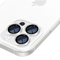 Miniatyrbillede 2 af 6: Hærdet Glas Kamera til iPhone 16 Pro Hårdhed 9H Ridsefast Sølv Grå