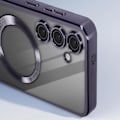 Miniatyrbild 4 av 6: MagSafe Fodral för Samsung S24 Plus i lila Chrome Contour Silikon Lila