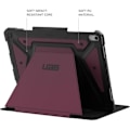 Pikkukuva 4 / 4: URBAN ARMOR GEAR Metropolis SE - Kuori Apple iPad Air 13 M2 / 2024 Herätys/Unitoiminto, Apple Pencil -kynätuki/Log Metropolis SE - Bordeaux