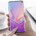 Pikkukuva 3 / 4: Suojakalvo - AVIZAR - Galaxy S10 Lite - 9H karkaistu lasi - Iskunkestävä - Läpinäkyvä Transparent
