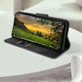 Miniatyrbillede 3 af 6: AVIZAR pungetui til Motorola Moto G24 og G04 - Sort - Multifunktionsklap og øko-læderbetræk Svart