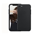 Miniatyrbillede 1 af 2: Cover til Apple iPhone 7/8 / SE 2020 / SE 2022 Premium Silikone Microfiber Jaym Sort Svart