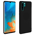 Miniatyrbild 1 av 4: Coque - Huawei - P30 Pro - Silikon Gel - Mjuk - Hel skydd - Soft Touch Svart