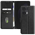 Miniatyrbillede 1 af 5: Etui til Oppo Reno 13 Pro Klap Wallet og Video Stander Sort Svart