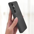 Pikkukuva 3 / 5: Suojakuori Samsung Galaxy S24 Plus Matte Finish Soft Touch Musta Svart