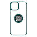 Miniatyrbild 1 av 5: Coque för iPhone 15 Plus - Ringrip - Hybrid - Metallring - Videostöd - Grön Grön