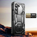 Miniatyrbillede 3 af 5: Carbon Case til Samsung Z Fold 6 Fuld beskyttelse Stødsikker I-Blason Sort Svart