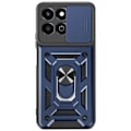 Pikkukuva 1 / 5: Coque для Honor 200 Smart Bague Support Cache Caméra Coulissant Mayaxess Sininen Yö Blå