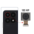 Miniatyrbillede 3 af 4: Vidvinkel bagkamera til Honor X8a 100MP Sort Svart