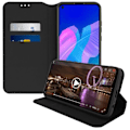 Miniatyrbillede 2 af 4: Housse - Huawei - P40 Lite E - Etui Folio - Øko-læder - Sort - Støttefunktion Svart