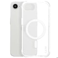 Miniatyrbillede 5 af 5: Coque MagSafe til iPhone 16e Silikone Anti-Fald 2.4m Samba Panzer Glas Transparent Vit
