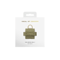 Miniatyrbild 4 av 4: Mini Sac AirPods 3 - IDEAL OF SWEDEN - Modell Flo - Syntetiskt läder - Grön - Karbinhake Grön