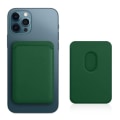 Miniatyrbillede 1 af 4: Porte Carte - AVIZAR - iPhone 12 - Læder - Magnetisk Fastgørelse - Grøn Grön