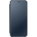 Miniatyrbillede 1 af 4: Cover - AVIZAR - Oppo Find X3 Lite - Gennemskinnelig flap - Spejleffekt - Videounderstøttelse Svart