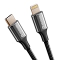 Miniatyrbild 2 av 5: USB-C till Lightning Tretornad Anti-knyts Swissten Svart Svart